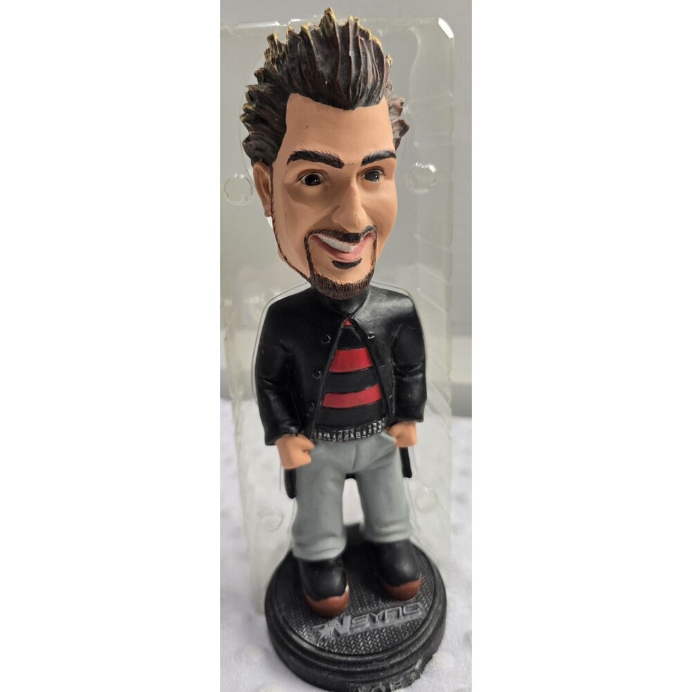 N SYNC Joey Fatone Jr. Bobble Head Doll 8-inch Best Buy Exclusive 2001 NSYNC Box - Picture 5 of 7